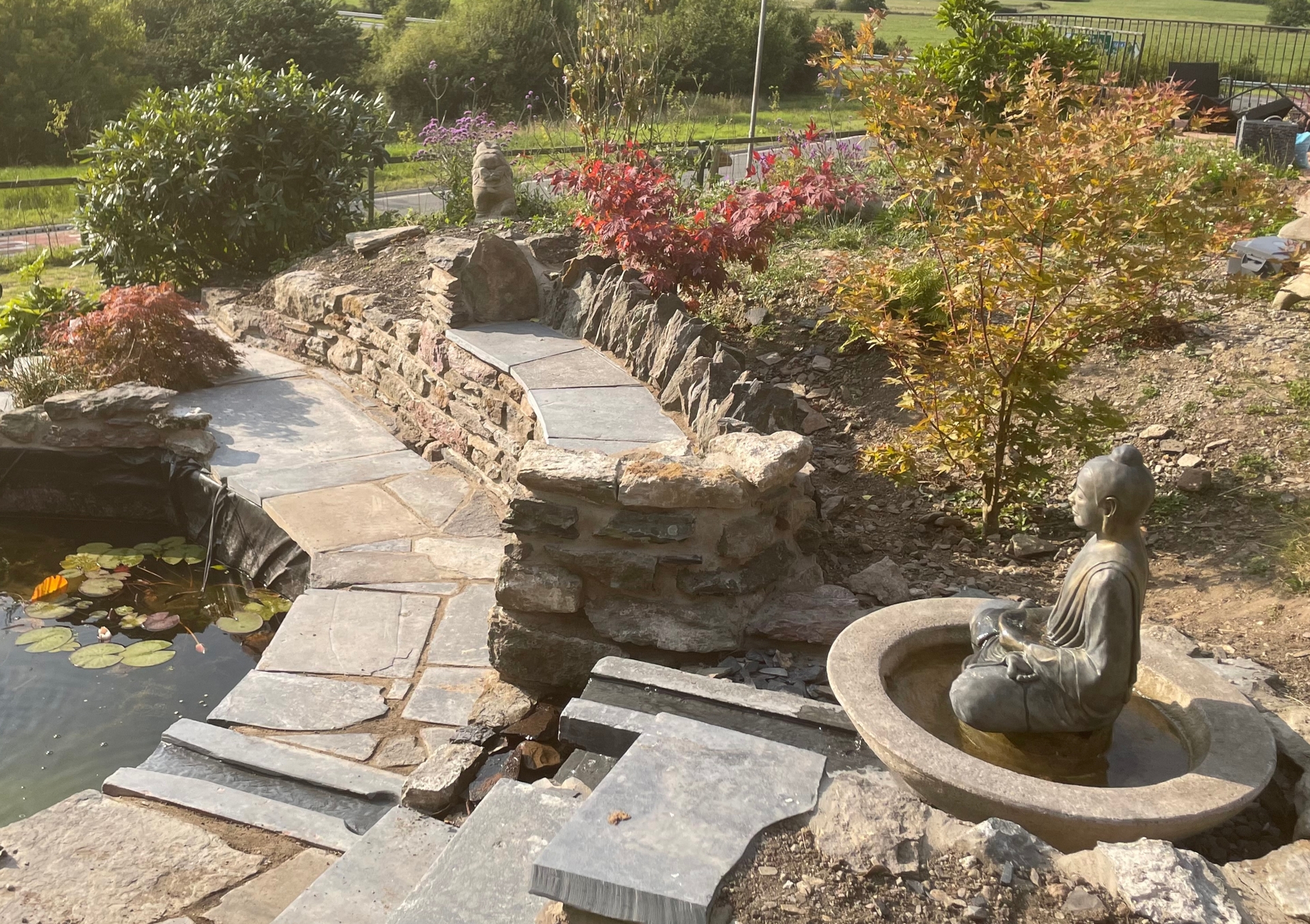 Buddha water feature