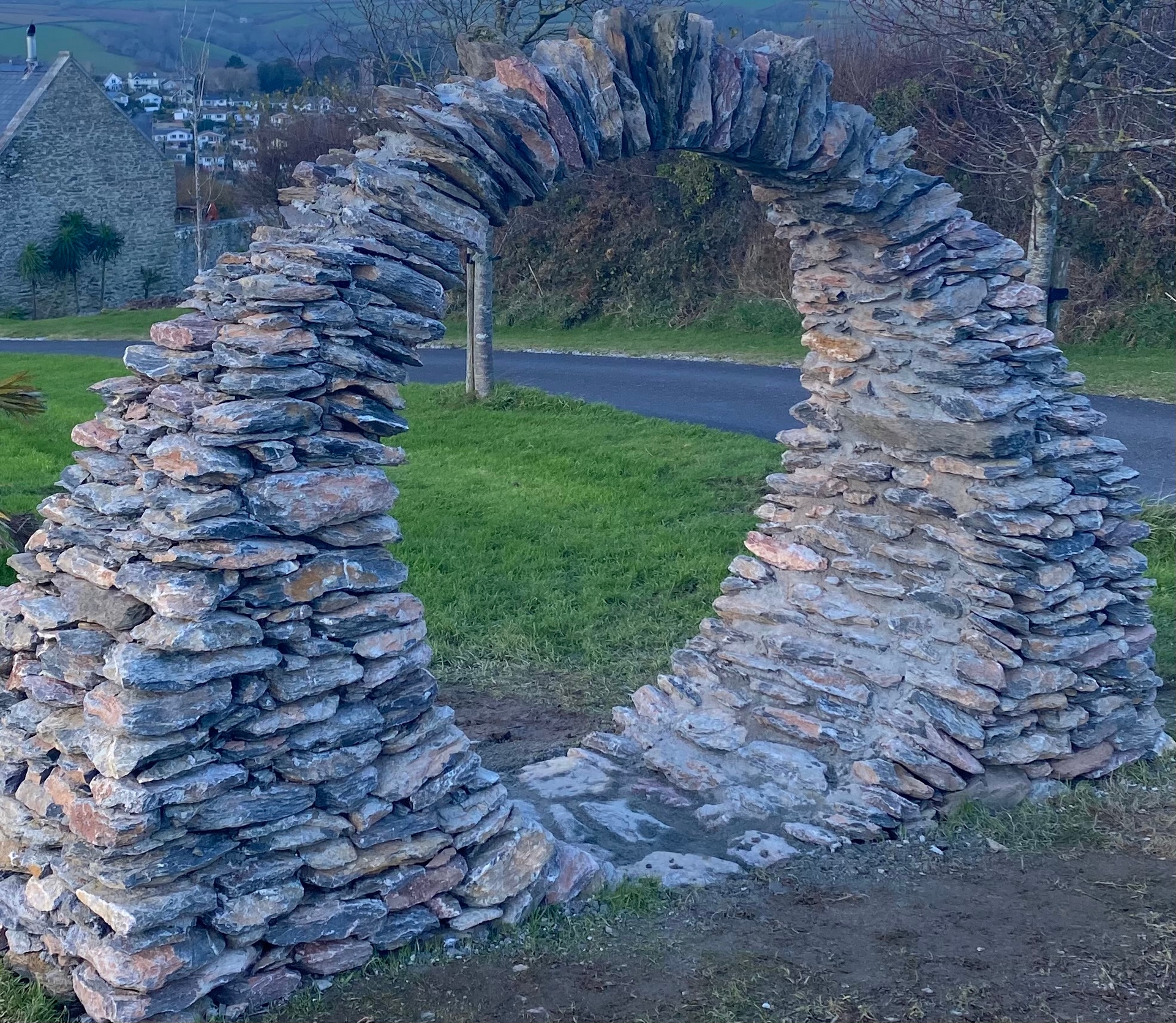 Drystone Moongate
